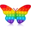 image:imageMr Pen Pop Fidget Sensory Toys Butterfly Shape  Sensory Stress Relief Squeeze Toys for Kids amp Adults Silicone Bubble Popping Game for Anxiety FunButterfly
