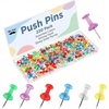 image:imageMr Pen Push Pins for Bulletin Board 220 Pack Assorted Colors  Thumb Tacks with Steel Tip Portable and Durable Wall Tacks for ColorCoding Projects on Cork Board Office and Daily Life