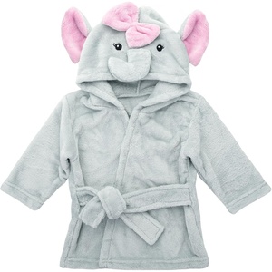 image:imageMr Pen Baby Animal Face Robe Unisex 09 Month Plush Baby Robe
