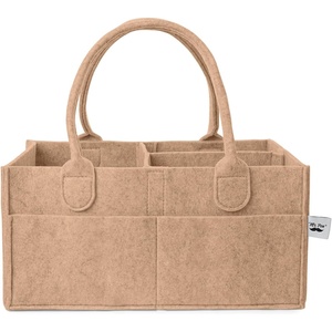 image:imageMr Pen Baby Diaper Caddy Organizer Beige Medium  Nursery Storage Bin and Car Organizer for Diapers and Baby WipesEarthy Clay