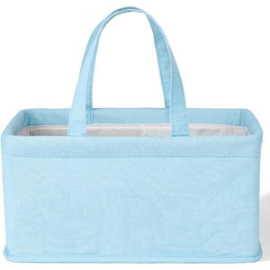image:imageMr Pen Baby Diaper Caddy Organizer Blue  Baby Caddy Organizer with Handle Compact Size Collapsible amp PortableBlue