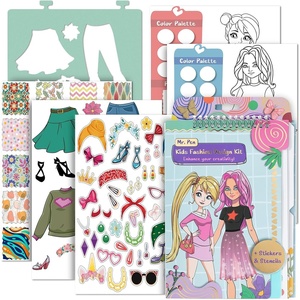 image:imageMr Pen Fashion Sketchbook Kit Fashion Design Sketchbook  Kids Drawing Kit