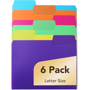 image:imageMr Pen File Folders 18 Pack Vintage Colors 13Cut Tab  File Folders Letter Size Colored File Folders Office File FolderBright Colors