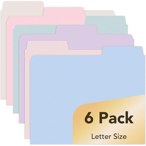 image:imageMr Pen File Folders 18 Pack Vintage Colors 13Cut Tab  File Folders Letter Size Colored File Folders Office File FolderPastel Colors