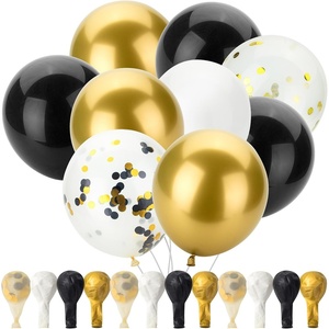 image:imageMr Pen Green Balloons 12 Inch 54 Pack Green Latex Balloons for Wedding  Bridal Shower Baby Shower Birthday amp Boho Party DecorationsBlack  Metallic Gold  White  Confetti