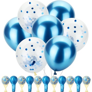 image:imageMr Pen Green Balloons 12 Inch 54 Pack Green Latex Balloons for Wedding  Bridal Shower Baby Shower Birthday amp Boho Party DecorationsMetallic Blue  Confetti