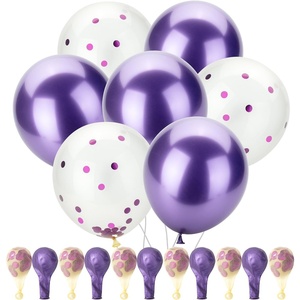 image:imageMr Pen Green Balloons 12 Inch 54 Pack Green Latex Balloons for Wedding  Bridal Shower Baby Shower Birthday amp Boho Party DecorationsMetallic Purple  Confetti