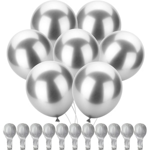 image:imageMr Pen Green Balloons 12 Inch 54 Pack Green Latex Balloons for Wedding  Bridal Shower Baby Shower Birthday amp Boho Party DecorationsMetallic Silver