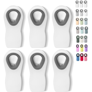 image:imageMr Pen Magnetic Chip Clips 6 Pack Airtight Seal  Reusable Bag Closers for Food Storage Snacks Bread amp Kitchen Organization Strong Plastic Clips for Refrigerator UseWhite