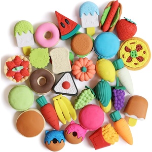 image:imageMr Pen Mini Food Pencil Erasers Toy Set 30 pcs  3D Mini Puzzle Erasers Toys for Kids Reward Party Favors NonToxic amp Safe for Children No SmudgeBright 1