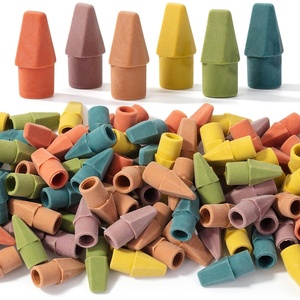 image:imageMr Pen Pencil Top Erasers 120 Pack LatexFree NoSmudge  Cap Pencil Erasers for Precise Erasing Kids Teachers Studying Supplies Vibrant ColorsFolk Festival