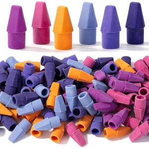 image:imageMr Pen Pencil Top Erasers 120 Pack LatexFree NoSmudge  Cap Pencil Erasers for Precise Erasing Kids Teachers Studying Supplies Vibrant ColorsTwilight Pulse