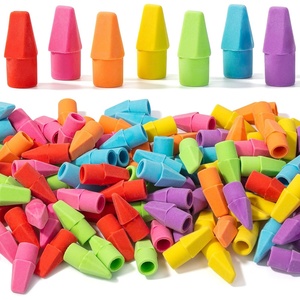 image:imageMr Pen Pencil Top Erasers 120 Pack LatexFree NoSmudge  Cap Pencil Erasers for Precise Erasing Kids Teachers Studying Supplies Vibrant ColorsVivid Colors