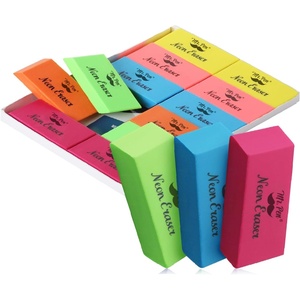 image:imageMr Pen Pink Pencil Eraser 12 Pack  Large Latex Free Block Erasers for School Office Art Sketching Homework Exams Clean SmudgeFree CorrectionNeon