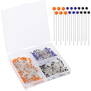 image:imageMr Pen Sewing Pins 300 pcs Sewing Pins with Colored Heads Pins  Quilting Pins Pins Sewing Sewing Pins for Fabric Straight Pins Sewing Fabric Pins Glass Head Pins Straight Pins