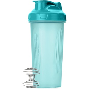 image:imageMr Pen Shaker Bottles for Protein Mixes 28 oz  Leak Proof Shaker Cups with Stainless Steel Wire Whisk Ball for Protein Shakes and Pre Workout Fathers Day GiftLight Blue
