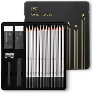 image:imageMr Pen Sketch Pencils for Drawing 14 Pack  Artist Graphite Pencils for Sketching 10B6H Sketch Set for Artists Shading amp Art Projects Sketching Supplies19 pcs
