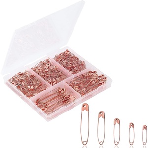 image:imageMr Pen Small Safety Pins 075 Inch 1500 Pack Silver  Nickel Plated Steel Rust Resistant Small Safety Pins Bulk for Clothes Sewing Arts amp CraftRose Gold