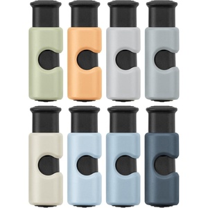 image:imageMr Pen Squeeze and Lock Bread Bag Clips 24 Inch 8 Pack  Multicolor Squeeze Lock Clips Reusable Bag Closures for Bread Snacks Coffee Food Storage Fits Thick and Thin BagsMorandi Colors
