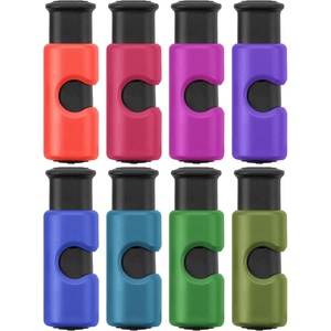 image:imageMr Pen Squeeze and Lock Bread Bag Clips 24 Inch 8 Pack  Multicolor Squeeze Lock Clips Reusable Bag Closures for Bread Snacks Coffee Food Storage Fits Thick and Thin BagsJewel Tones