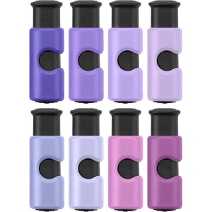 image:imageMr Pen Squeeze and Lock Bread Bag Clips 24 Inch 8 Pack  Multicolor Squeeze Lock Clips Reusable Bag Closures for Bread Snacks Coffee Food Storage Fits Thick and Thin BagsOcean Breeze