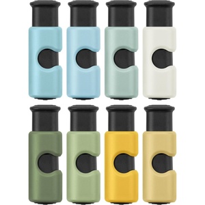 image:imageMr Pen Squeeze and Lock Bread Bag Clips 24 Inch 8 Pack  Multicolor Squeeze Lock Clips Reusable Bag Closures for Bread Snacks Coffee Food Storage Fits Thick and Thin BagsSunlit Desert