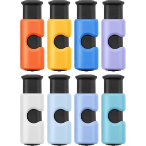image:imageMr Pen Squeeze and Lock Bread Bag Clips 24 Inch 8 Pack  Multicolor Squeeze Lock Clips Reusable Bag Closures for Bread Snacks Coffee Food Storage Fits Thick and Thin BagsLavender Twilight