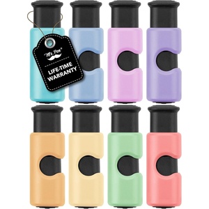 image:imageMr Pen Squeeze and Lock Bread Bag Clips 24 Inch 8 Pack  Multicolor Squeeze Lock Clips Reusable Bag Closures for Bread Snacks Coffee Food Storage Fits Thick and Thin BagsPastel Colors