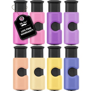 image:imageMr Pen Squeeze and Lock Bread Bag Clips 24 Inch 8 Pack  Multicolor Squeeze Lock Clips Reusable Bag Closures for Bread Snacks Coffee Food Storage Fits Thick and Thin BagsSunset Colors