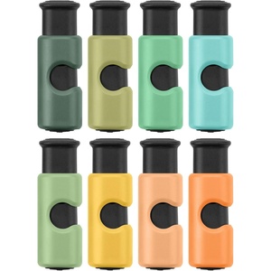 image:imageMr Pen Squeeze and Lock Bread Bag Clips 24 Inch 8 Pack  Multicolor Squeeze Lock Clips Reusable Bag Closures for Bread Snacks Coffee Food Storage Fits Thick and Thin BagsCool Autumn