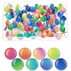 image:imageMr Pen Thumb Tack 500 Pack Black Flat Push Pins Bulk  Metal Roundness Push Pins Office Tacks for Corkboard Hanging Maps Poster Picture and Creating Different Art ProjectSummer Style