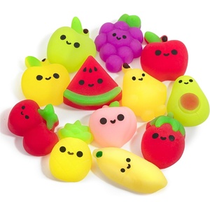 image:imageMr Pen Vegetable Squishy Toys 12 Pack  Washable Twistable Stretchy Squishies Soft Stress Relief Sensory Toys for Squeezing Kids GiftsFruity