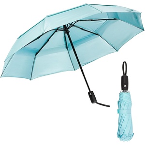 image:imageMr Pen Windproof Travel Umbrella Small WaterResistant Automatic Folding Umbrella for Rain and Sun Light Compact and Portable for Women amp Men Fits Car amp BackpackLight Blue