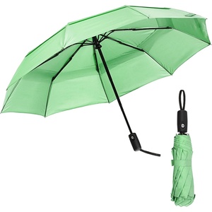 image:imageMr Pen Windproof Travel Umbrella Small WaterResistant Automatic Folding Umbrella for Rain and Sun Light Compact and Portable for Women amp Men Fits Car amp BackpackLight Green
