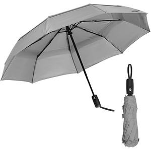image:imageMr Pen Windproof Travel Umbrella Small WaterResistant Automatic Folding Umbrella for Rain and Sun Light Compact and Portable for Women amp Men Fits Car amp BackpackCool Gray