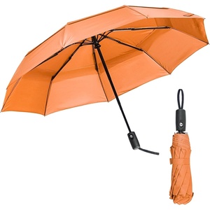 image:imageMr Pen Windproof Travel Umbrella Small WaterResistant Automatic Folding Umbrella for Rain and Sun Light Compact and Portable for Women amp Men Fits Car amp BackpackOrange