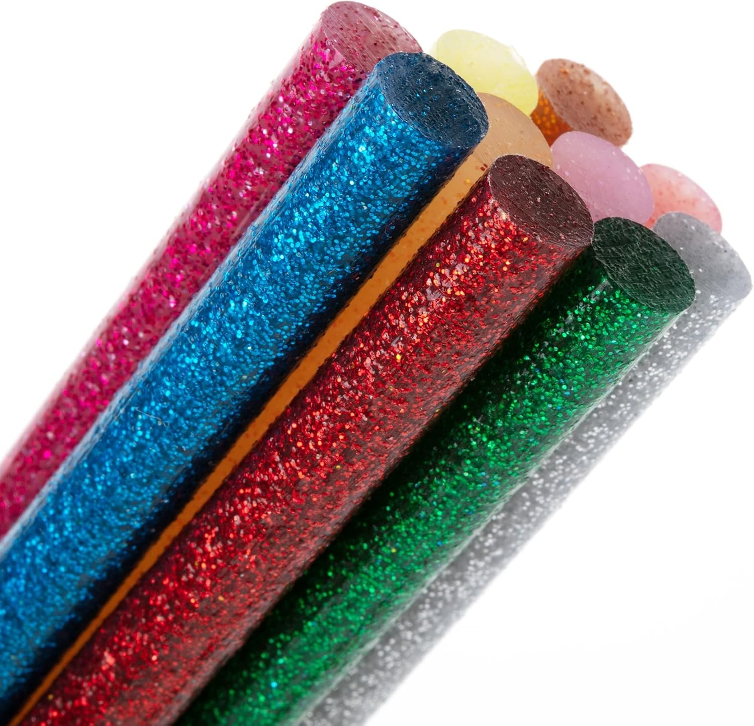 image:imageMr Pen Glitter Hot Glue Sticks 4x027 48 pcs  Colored Hot Glue Gun Sticks Mini Glue Sticks for Hot Glue Gun Mini Hot Glue Sticks Colored Glue Sticks Small Glue Sticks