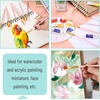 image:imageMr Pen Acrylic Paint Brushes Set 10 Pack Round amp Pointed Tip  Nylon Hair Artist Brushes for Watercolor Oil Rock Face Nail Miniature Canvas Detailing Drawing Art SuppliesRose Petal