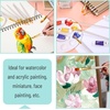 image:imageMr Pen Acrylic Paint Brushes Set 10 Pack Round amp Pointed Tip  Nylon Hair Artist Brushes for Watercolor Oil Rock Face Nail Miniature Canvas Detailing Drawing Art SuppliesBeige