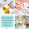 image:imageMr Pen Acrylic Paint Brushes Set 10 Pack Round amp Pointed Tip  Nylon Hair Artist Brushes for Watercolor Oil Rock Face Nail Miniature Canvas Detailing Drawing Art SuppliesSoft Ochre