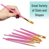 image:imageMr Pen Acrylic Paint Brushes Set 10 Pack Round amp Pointed Tip  Nylon Hair Artist Brushes for Watercolor Oil Rock Face Nail Miniature Canvas Detailing Drawing Art SuppliesBerry Bloom