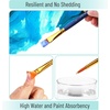image:imageMr Pen Acrylic Paint Brushes Set 10 Pack Round amp Pointed Tip  Nylon Hair Artist Brushes for Watercolor Oil Rock Face Nail Miniature Canvas Detailing Drawing Art SuppliesMidnight Current