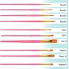 image:imageMr Pen Acrylic Paint Brushes Set 10 Pack Round amp Pointed Tip  Nylon Hair Artist Brushes for Watercolor Oil Rock Face Nail Miniature Canvas Detailing Drawing Art SuppliesBerry Bloom