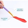 image:imageMr Pen Acrylic Paint Brushes Set 10 Pack Round amp Pointed Tip  Nylon Hair Artist Brushes for Watercolor Oil Rock Face Nail Miniature Canvas Detailing Drawing Art SuppliesSoft Purple