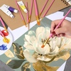 image:imageMr Pen Acrylic Paint Brushes Set 10 Pack Round amp Pointed Tip  Nylon Hair Artist Brushes for Watercolor Oil Rock Face Nail Miniature Canvas Detailing Drawing Art SuppliesBerry Bloom