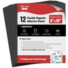 image:imageMr Pen Adhesive Magnetic Sheets 8 x 10 6 Pack Cuttable Magnets Flexible Magnet Sheets with Adhesive for Crafts Photos Classroom Decorations Easy Peel and Stickers for Planning8 x 10