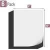 image:imageMr Pen Adhesive Magnetic Sheets 8 x 10 6 Pack Cuttable Magnets Flexible Magnet Sheets with Adhesive for Crafts Photos Classroom Decorations Easy Peel and Stickers for Planning8 x 10