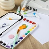image:imageMr Pen Airtight Watercolor Palette with Lid 18 Wells amp 2 Mixing Areas  Lightweight Sealing Paint Palette for Travel Painting Watercolor Mixing Art Class and Studio UseBlack