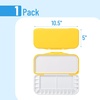 image:imageMr Pen Airtight Watercolor Palette with Lid 18 Wells amp 2 Mixing Areas  Lightweight Sealing Paint Palette for Travel Painting Watercolor Mixing Art Class and Studio UseYellow