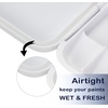 image:imageMr Pen Airtight Watercolor Palette with Lid 18 Wells amp 2 Mixing Areas  Lightweight Sealing Paint Palette for Travel Painting Watercolor Mixing Art Class and Studio UseWhite